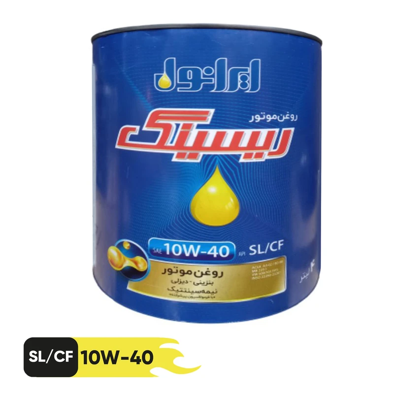 روغن موتور خودرو ایرانول مدل حجم 4 لیتر...