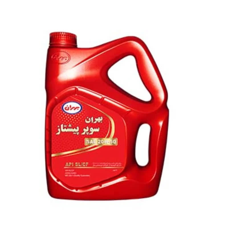 روغن موتور بهران سوپر پیشتاز 20W-50 چهار لیتری